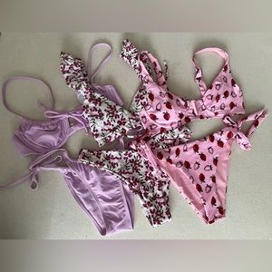 BUNDLE OF 3 BIKINIS! size small💗